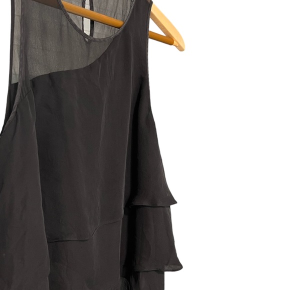 Parker 100% silk ruffle top. - Picture 5 of 5